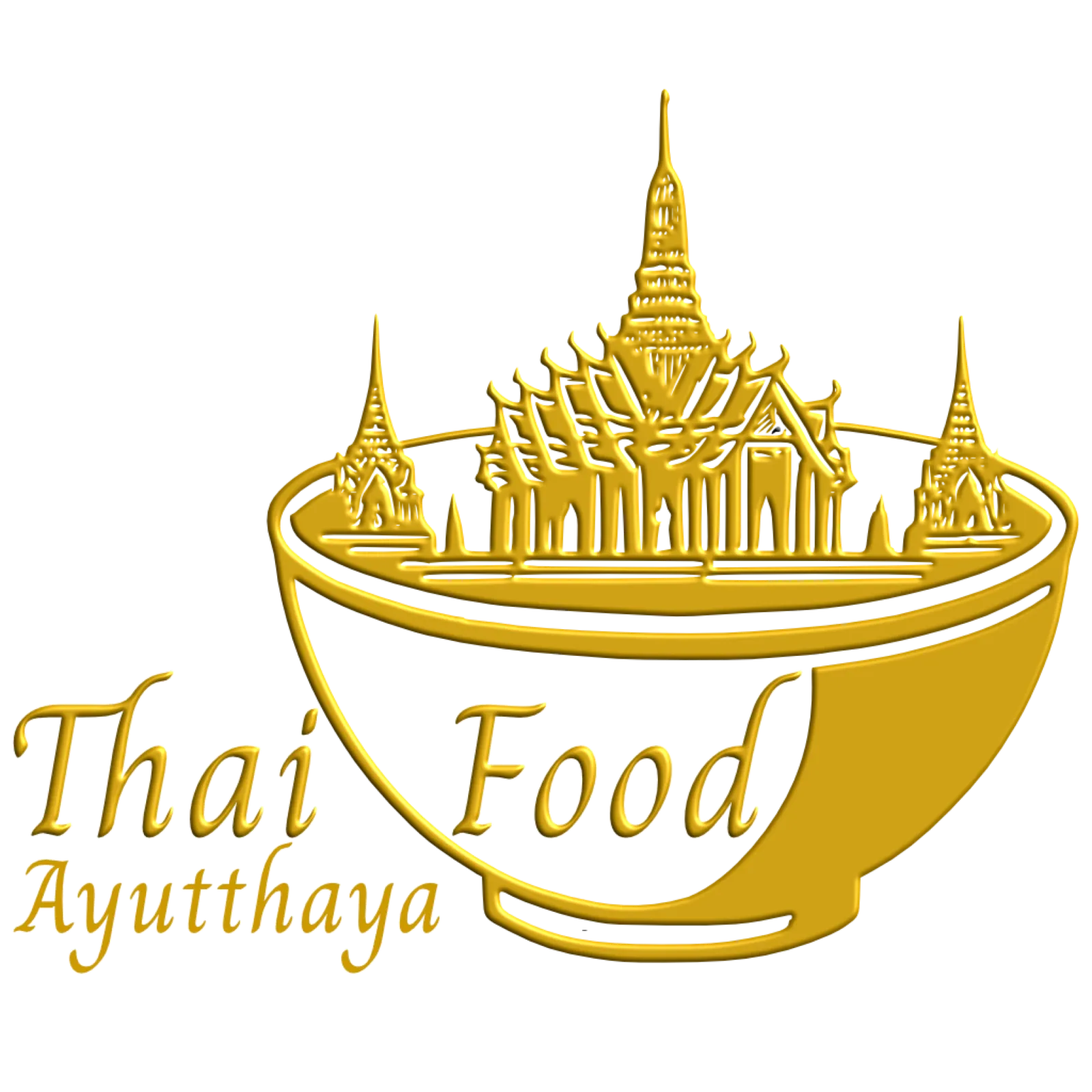 Ayutthaya Thai Fast Food Restaurant Logo