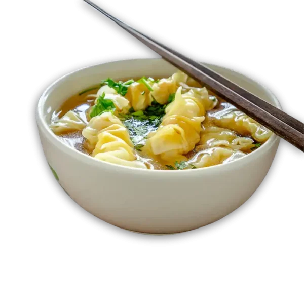 Gio Naam เกี๊ยวน้ำ Wantan-Suppe mit gehackter Fleischfüllung