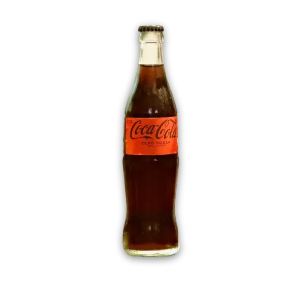 eine Flasche Coca Cola Zero