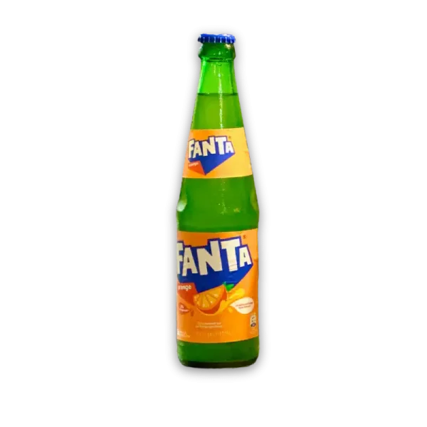 eine Flasche Fanta